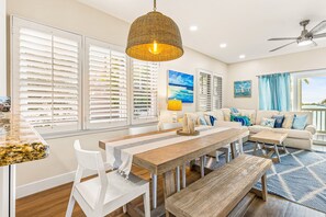TV - Waterfront, dog-friendly home with beautiful canal view & 2 shaded porches (Duck Key)