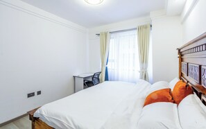 Apartemen Comfort, balkon, pemandangan kota