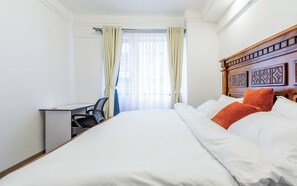 Comfort appartement, balkon, uitzicht op de stad