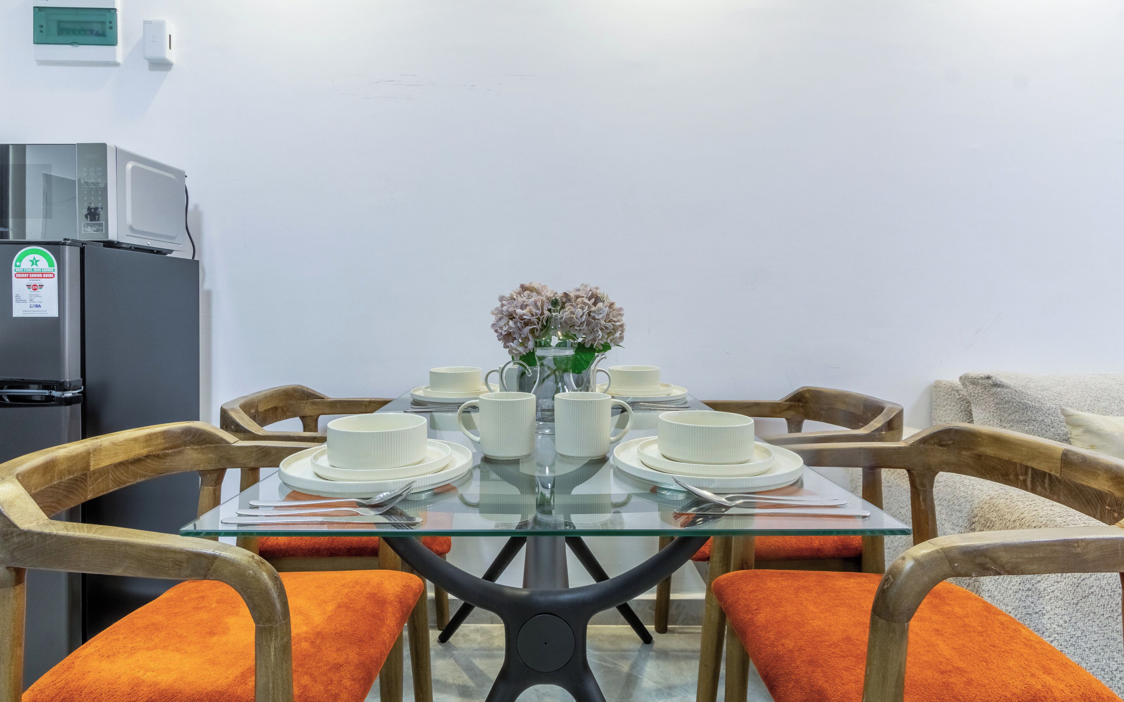 Comfort Apartment, Balcony, City View | Dining