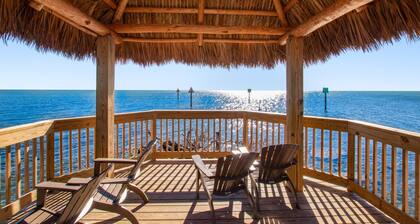 Updated ocean-view condo with 2 balconies, pool, hot tub, W/D, & AC