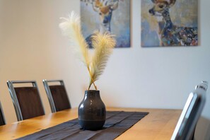 Comfort-Chalet, Bergblick | Speisen