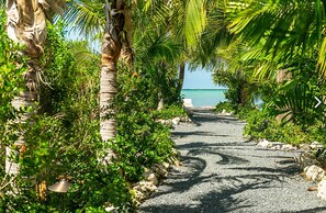 Property grounds - Sublimely private luxury home with enveloping oceanfront views near Key West (Sugarloaf Key)