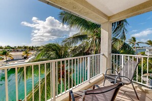 Property grounds - Waterfront Half-Duplex with 30-Ft. Dock, Sitting Pool, and Private Beach Access (Key Colony Beach)