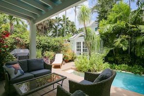 A heated pool - Fabulous Home with Private Saltwater Pool, Central AC, & High-Speed WiFi (Key West)