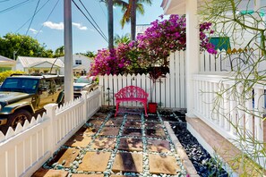 Property grounds - Bohemian island home full of color and modern amenities - in a great location (Key West)