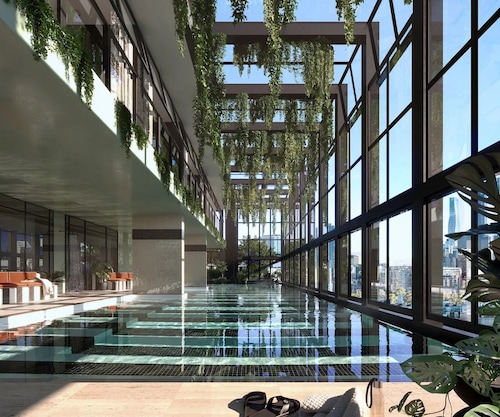 Chic Apartment Near Crown Casino,pool, Gym & Views