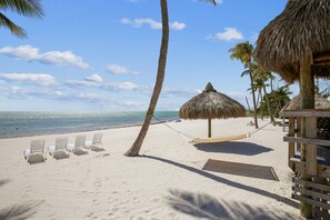 On the beach - Oceanfront Duplex with Spectacular Views, Beach, & Dock (Long Key)