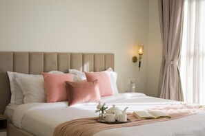 Villa Deluxe, balcon, vue sur le jardin