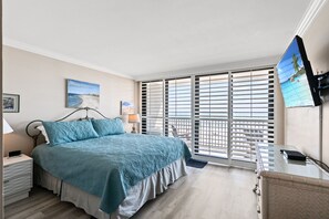3 bedrooms, iron/ironing board, free WiFi, bed sheets - Oceanfront well maintained & nicely decorated condo +Free Attraction Tickets! (North Myrtle Beach)