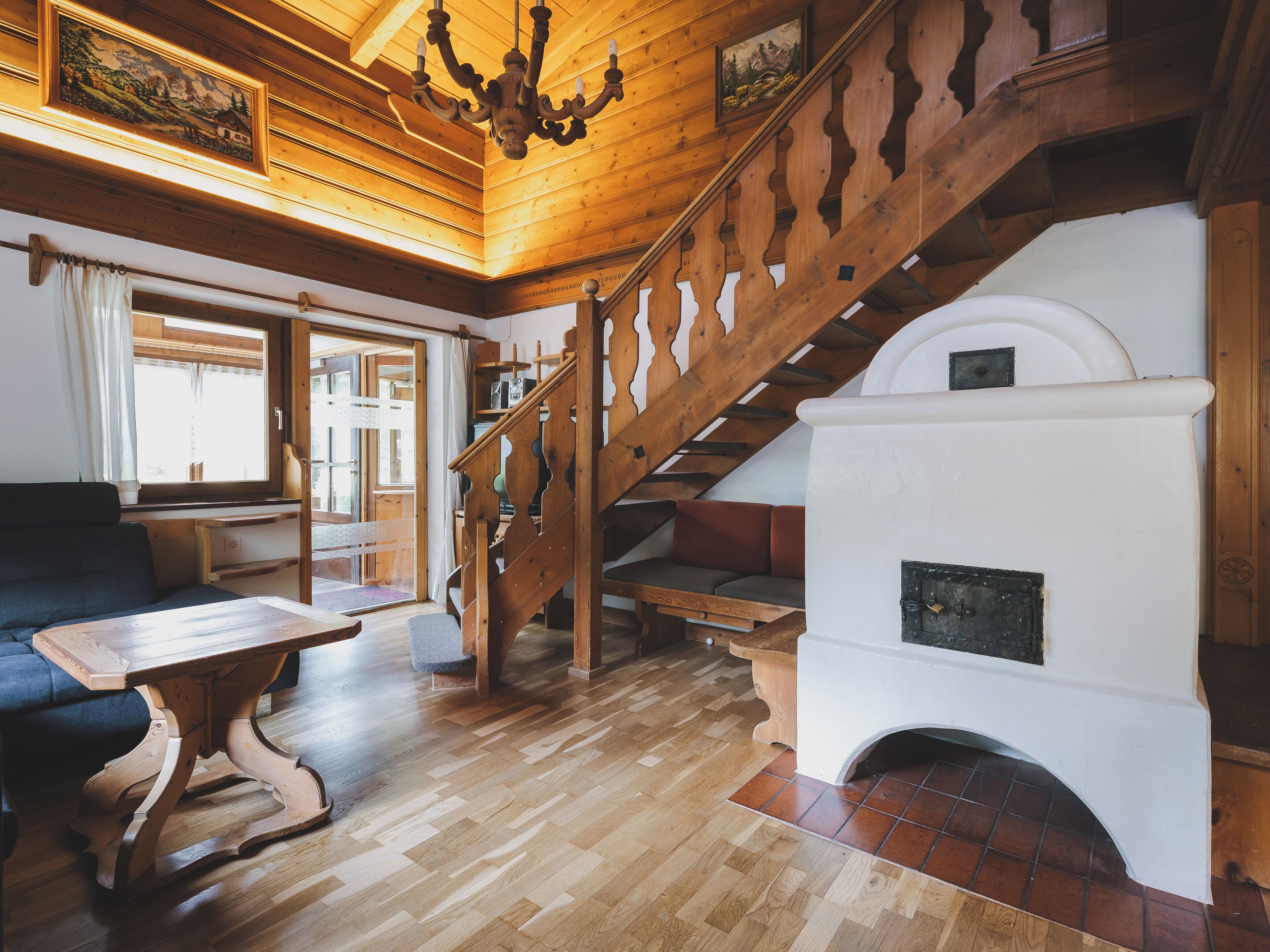 Deluxe-Chalet, Bergblick | Innenbereich