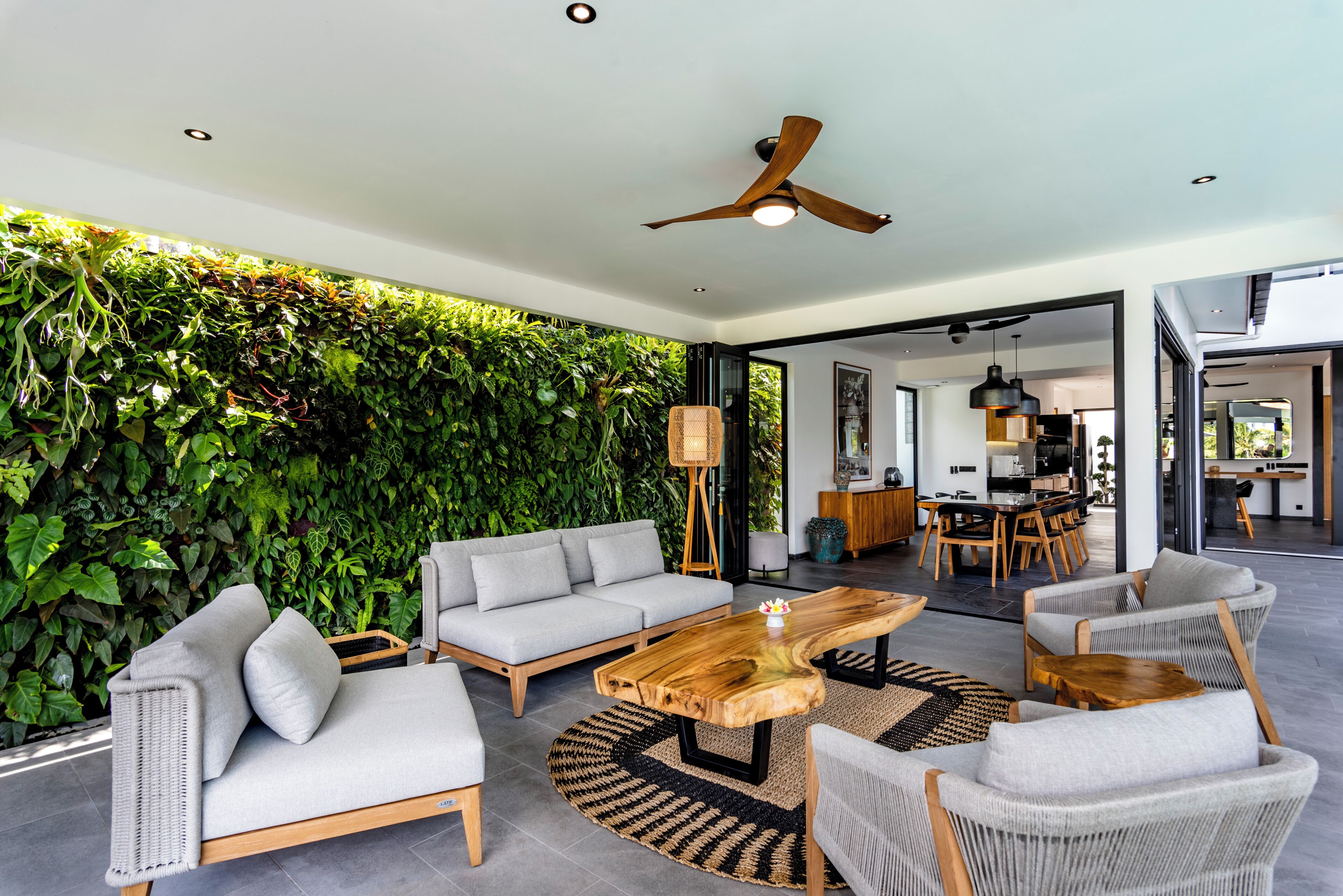 Villa, 3 Bedrooms, Private Pool, Garden View | Outdoor dining