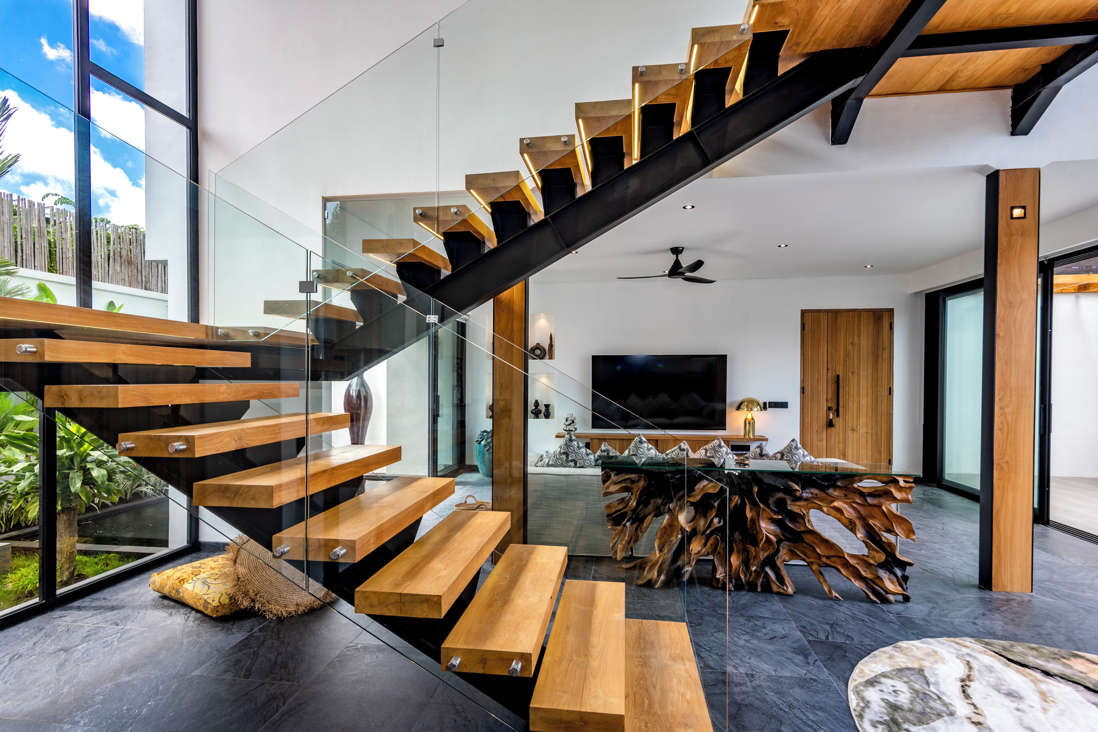 Villa, 3 Bedrooms, Private Pool, Garden View | Interior