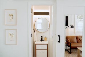 Interior - Stylish Private Cottage + Yard | Walk to Dining (Lake Worth Beach)