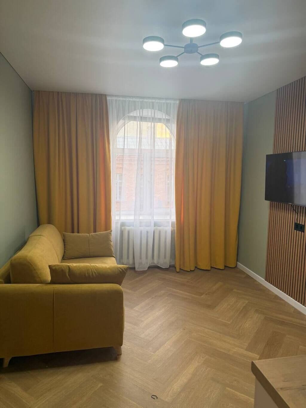 Superior Apartment, City View | Living area