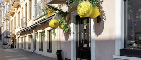 Fassade der Unterkunft