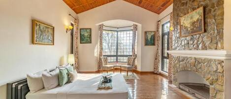 豪華別墅, 露台, 山景 | 客廳