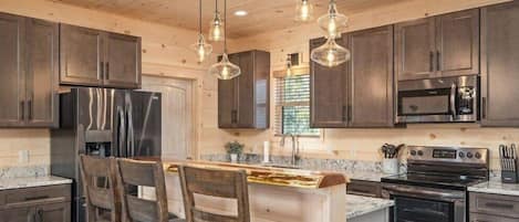 Mökki, 3 makuuhuonetta | Yksityinen keittiö