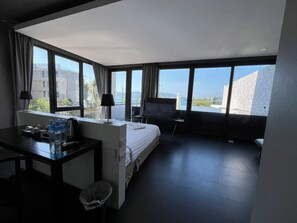 Superior tweepersoonskamer, uitzicht op zee