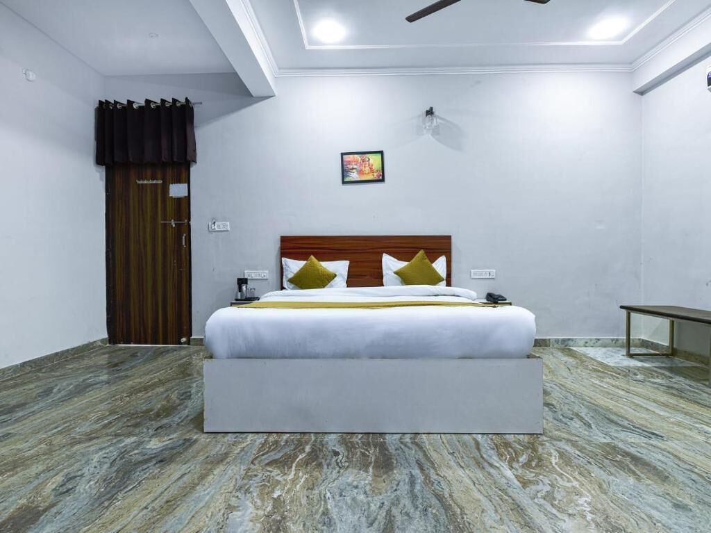 Deluxe tweepersoonskamer, balkon, uitzicht op stad