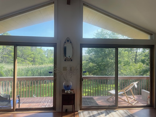 On The Marsh Private Coastal 3BR Retreat  • Near Dock Square & Beaches • A/C