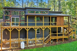 Exterior - Serene Ellijay Getaway with Coffee Bar, Two Fireplaces, Hot Tub, Games + Resort (Ellijay)