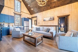TV, fireplace - Elegant 3BD Near Lake | Arcades + Hot Tub + VIEWS! (Sevierville)