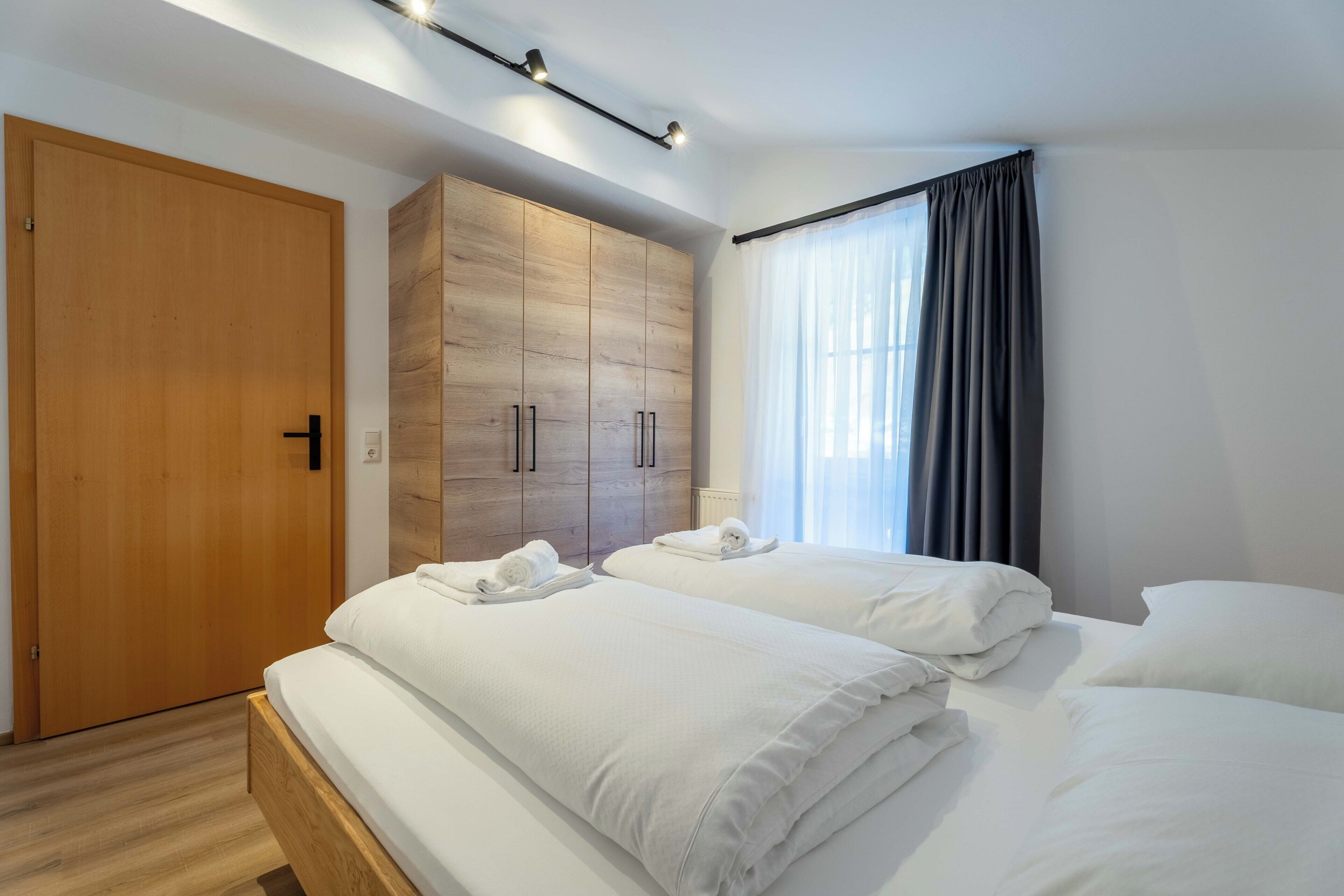 Familie appartement, balkon, uitzicht op bergen | Verduisterende gordijnen, geluiddichte muren, gratis wifi