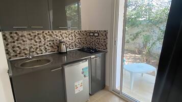 Standard-Studiosuite, Gartenblick | Eigene Küche