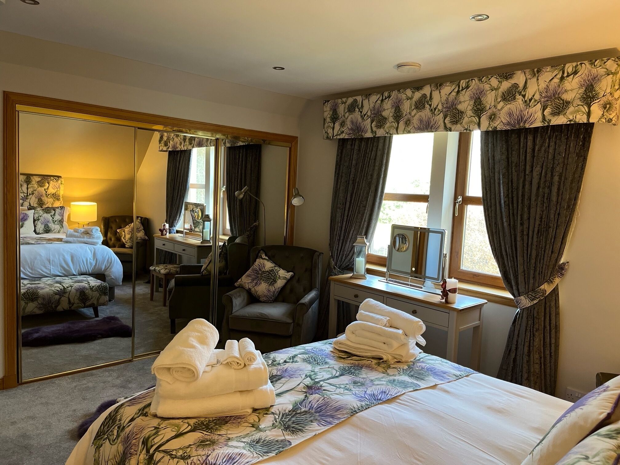 豪華雙人房, 花園景