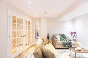 Living area - Bright Private Basement Suite with Separate Entrance (Milton)