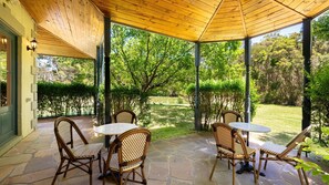 Restaurante al aire libre