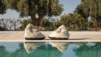 Deluxe-Villa, Bergblick | Pool