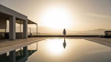 Villa – deluxe, fjellutsikt | Basseng