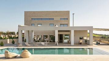 Deluxe-Villa, Bergblick | Pool