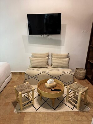 Deluxe-Doppelzimmer | Wohnbereich