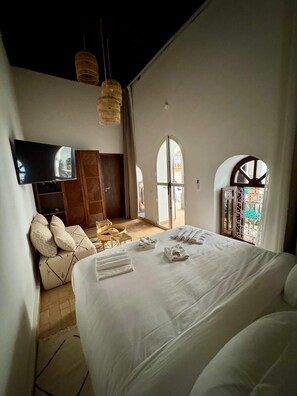Deluxe Double Room | Premium bedding, in-room safe, individually decorated