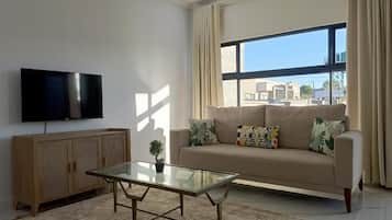 Comfort Apartment, Patio | Living area