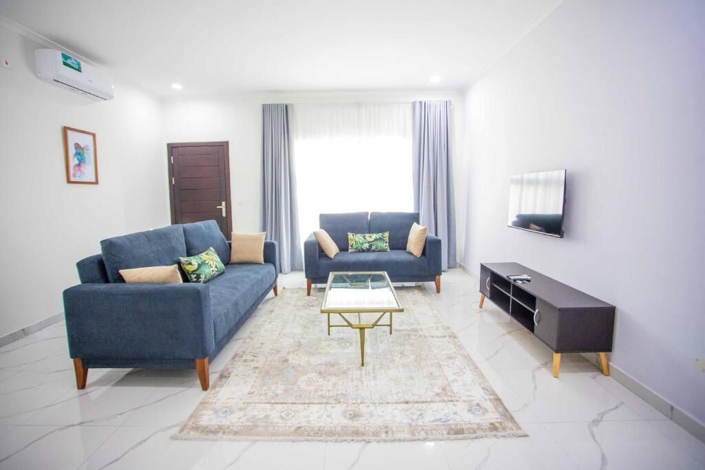 Comfort-Apartment, Terrasse | Wohnbereich