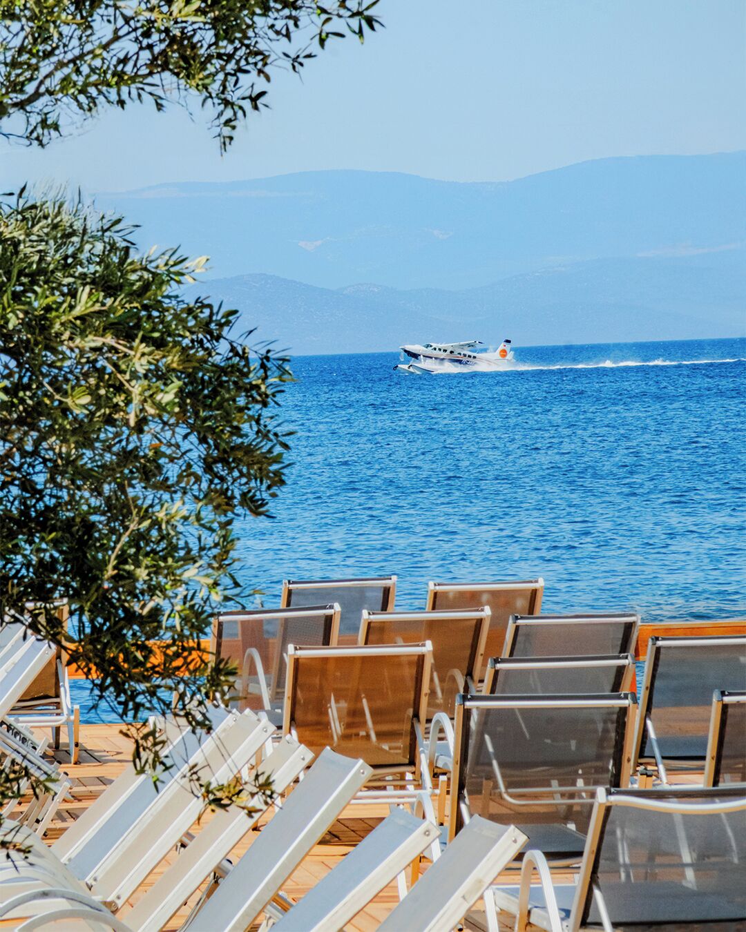 Private beach, beach shuttle, beach bar