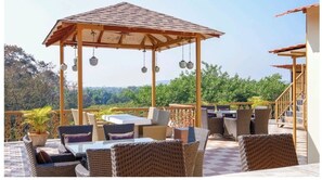 Outdoor dining - Elegant 2BHK “Sukoon” at EkJap Paradise Palms – Peaceful Luxury Living (Nerul)