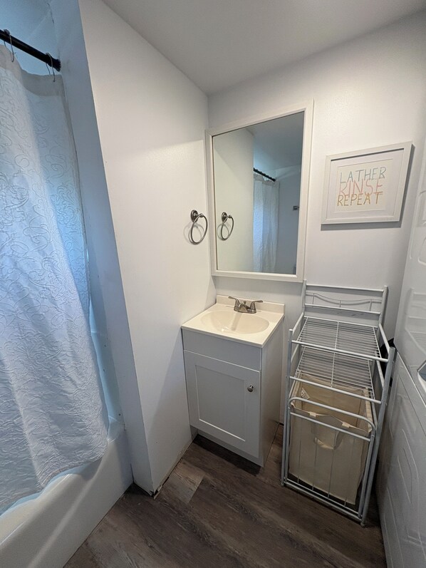 Bathroom - This smaller, cozy space is bright and welcoming, with plenty (Augusta)