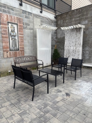 Terrace/patio - Fabulous 3-bedroom apartment -Park Ave 1 - NY skylines  (Guttenberg)