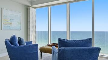 Condo, Multiple Beds (Mediterranean West 1002) | Living area
