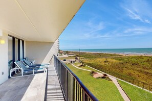 Front of property - All-suite Coastal Retreat: Suntide III - Unit 405 (South Padre Island)