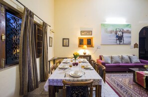 Dining - Alaya Stays Sheilma Farm 4 BHK with pool (Faridabad)