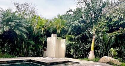 Cozy 2-bedroom house on Private Finca with pool in Tronadora near Lake Arenal