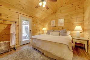 House (1 Bedroom) | Interior - Cozy Cosby Couples Retreat: Fire Pit, Soaking Tub (Cosby)