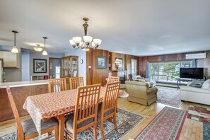 Interior - Group Friendly! Riverfront Waupaca Retreat w/ Yard (Waupaca)