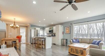 Expansive Lakefront! Allegan Hideaway w/ Game Room